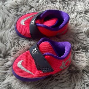 Nike Baby Red and Purple Shoes